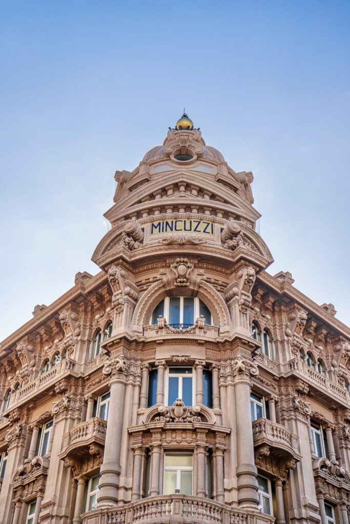 Palazzo Mincuzzi on the main shopping street