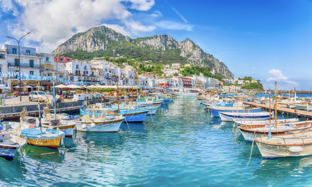 Marina Grande in Capri 