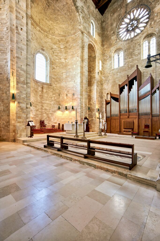 interior of Trani Cathedral