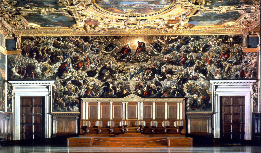 Tintoretto's Il Paradiso, 1588