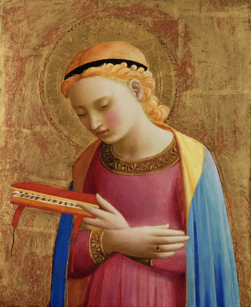 Fra Angelico, Virgin Anunciate, 1450