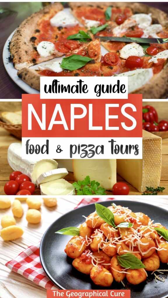 Pinterest pin for best food tours and pizza classes in Naples