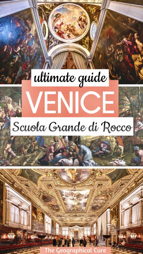 Pinterest pin for guide to Scuola Grande di Rocco