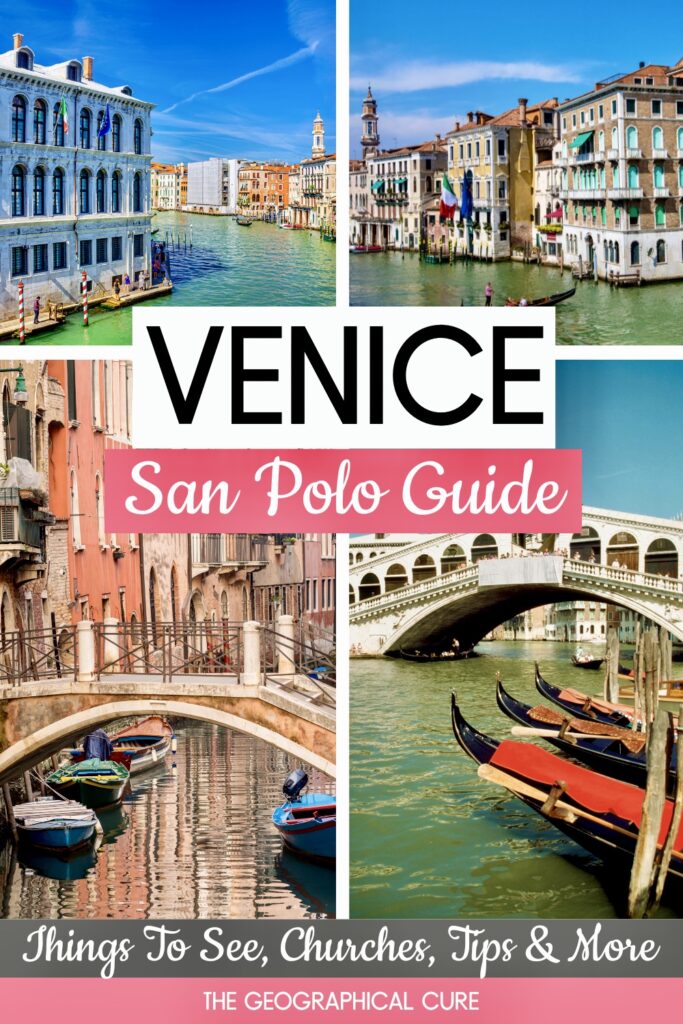 Pinterest pin for best things to do in San Polo