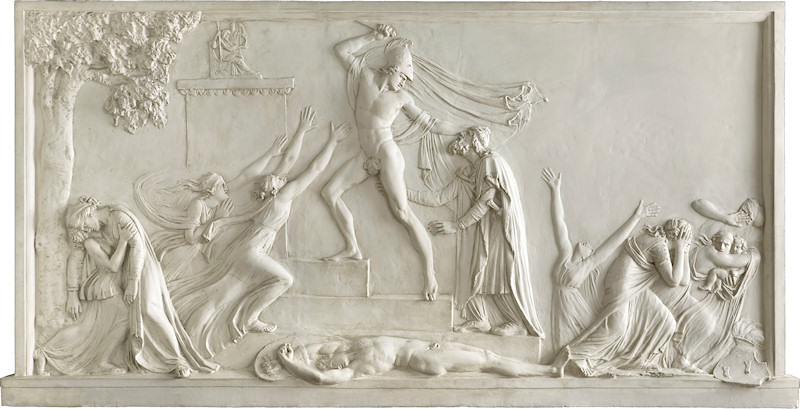 Antonio Canova relief sculpture, Creative Commons Attribution-Share Alike 3.0 Unported