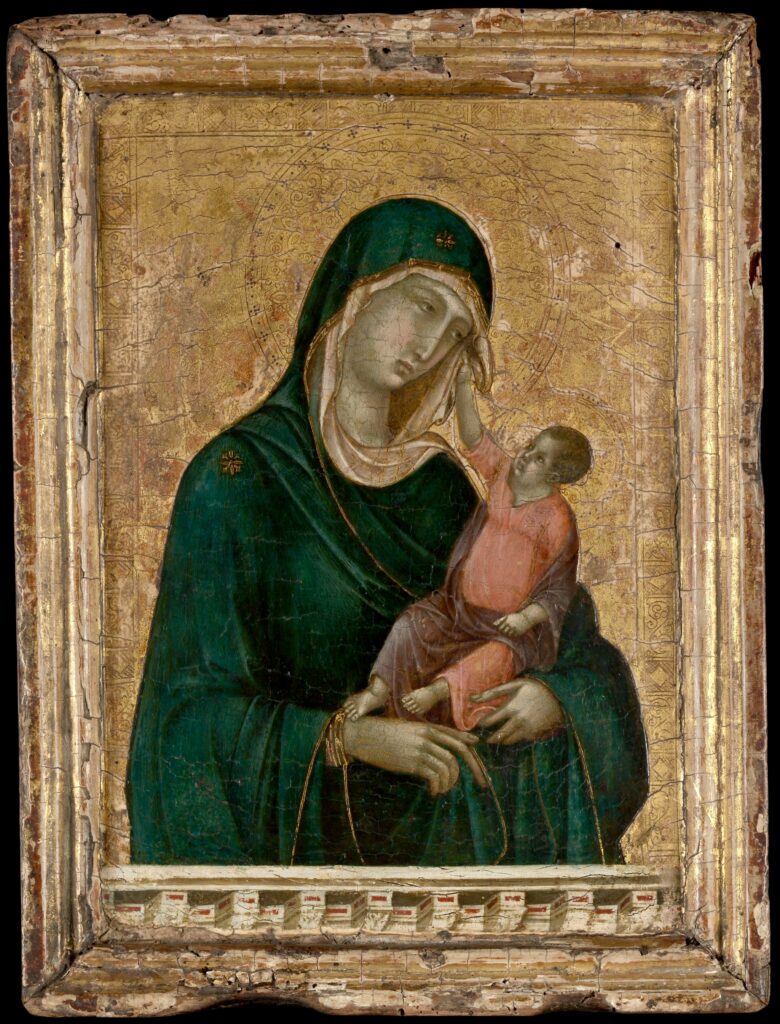 Duccio, Madonna and Child, 1290–1300
