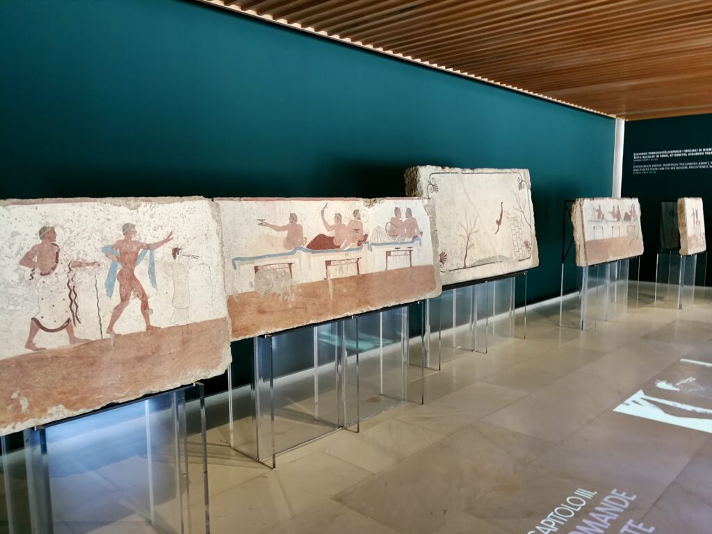 Tomb of the Diver in the Paestum museum