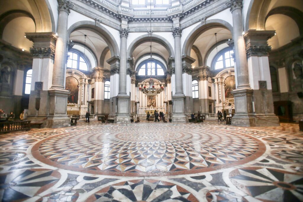 interior of the church