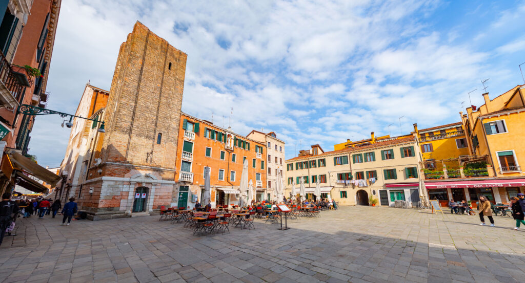 Campo Santa Margherita, one of the best things to do in the Dorosduro