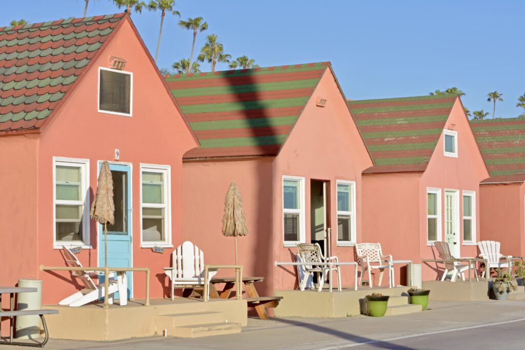 cute beach themed cottages 
