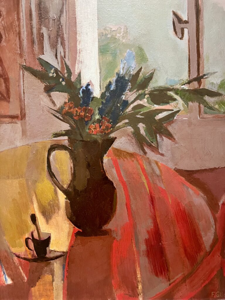 Francoise Gilot, The Red Carpet, 1957