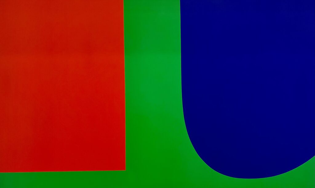 Ellsworth Kelly, Red, Blue, Green, 1963