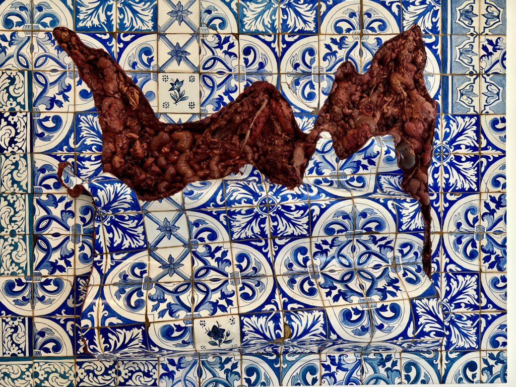 Adriana Varejao, Carpet Style Tile Work in Live Fresh, 1999