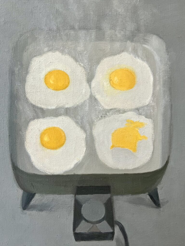 Vija Selmins, Eggs, 1964