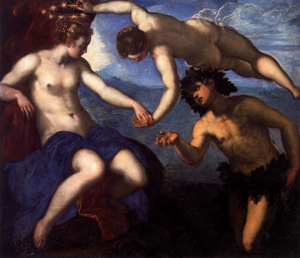 Tintoretto, Bacchus and Ariadne, 1576–77
