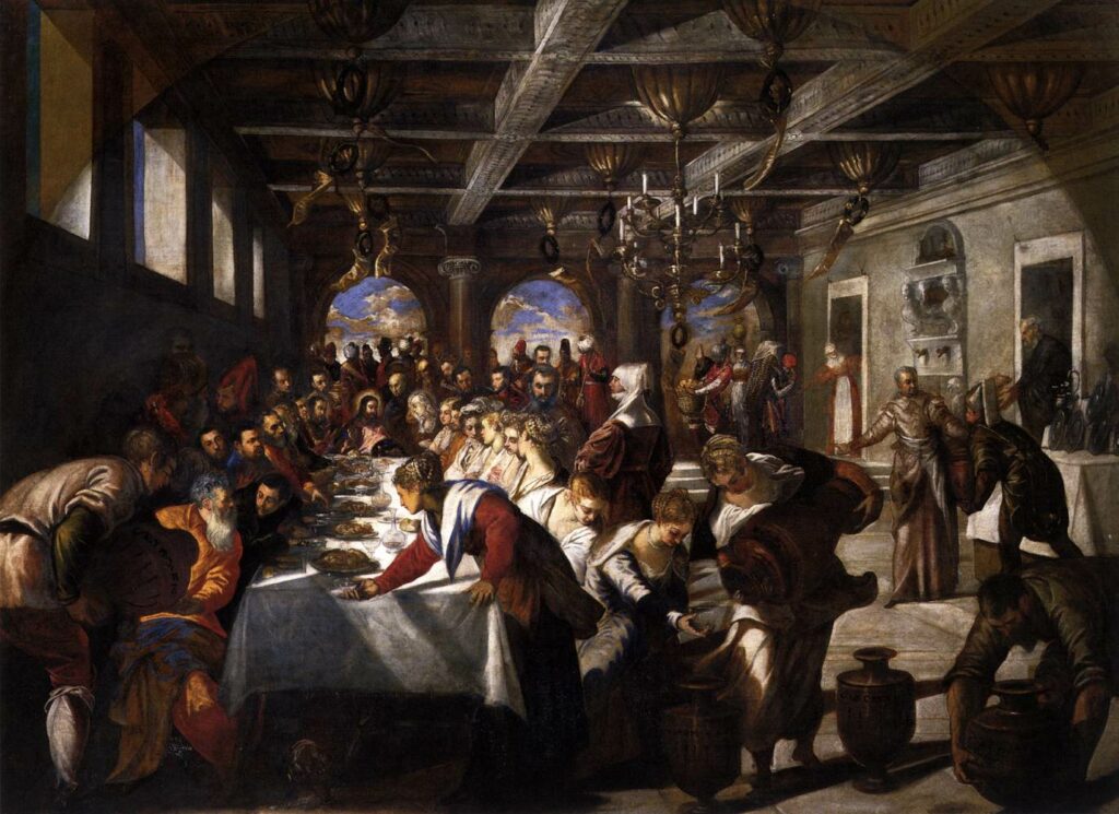 Tintoretto, Marriage at Cana, 1551