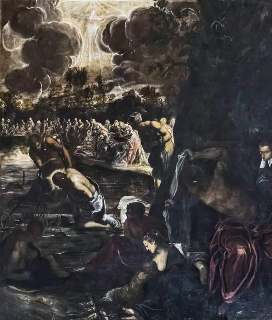 Tintoretto, The Baptism of Christ, 1579-81 