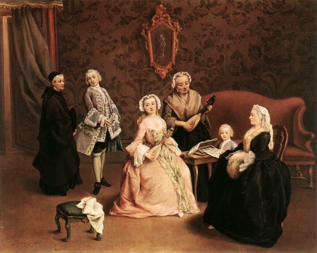 Longhi, Family Concert, 1760
