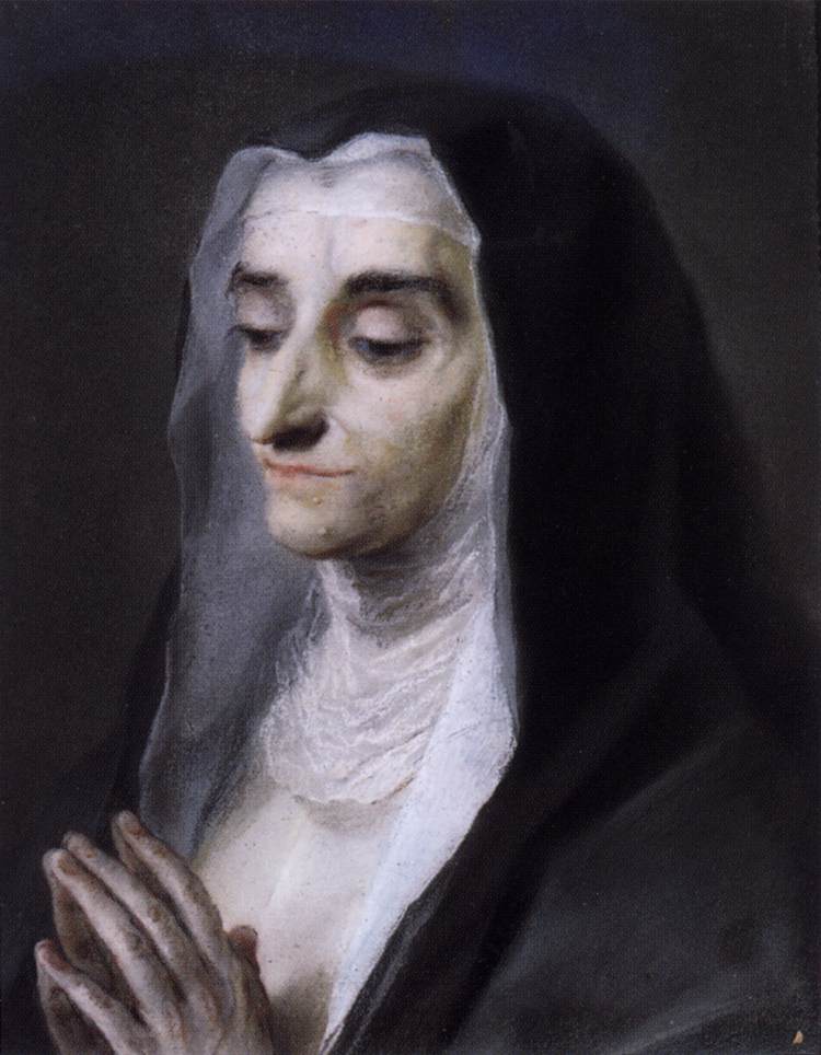 Rosalba Carriera, Portrait of Sister Maria Caterina