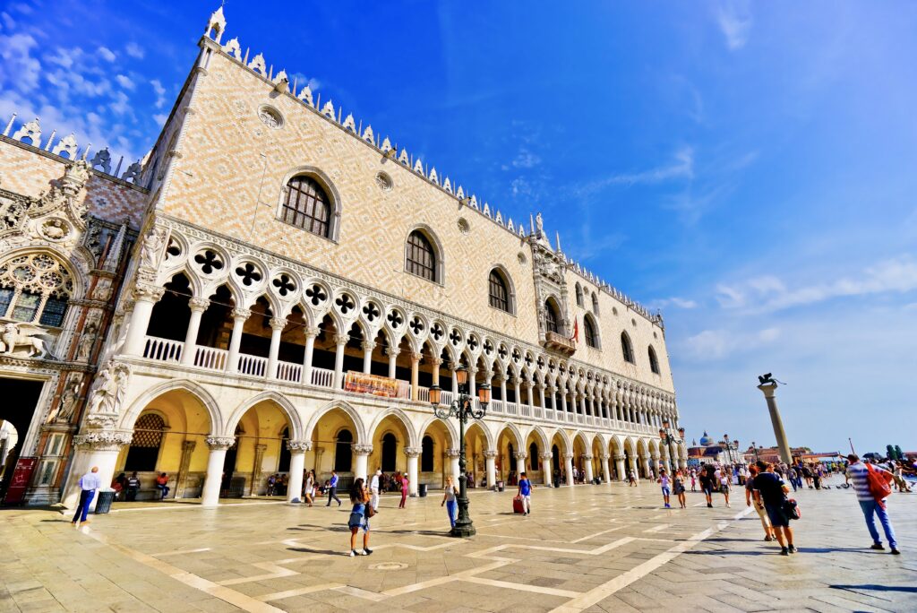 facade of the Doge's Palace