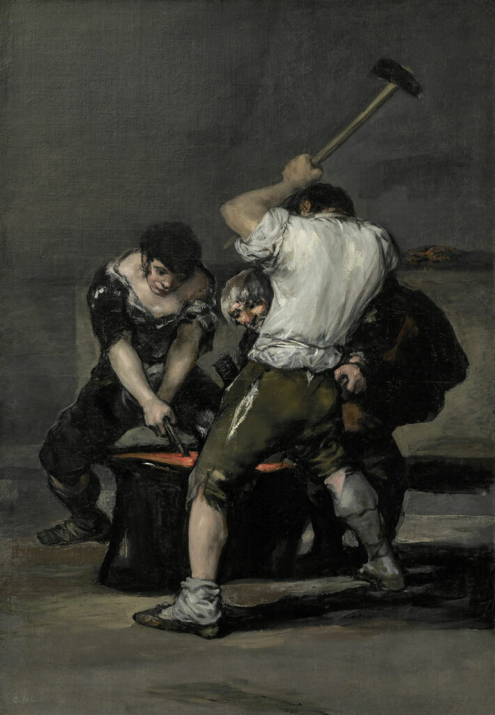 Goya, The Forge, 1817