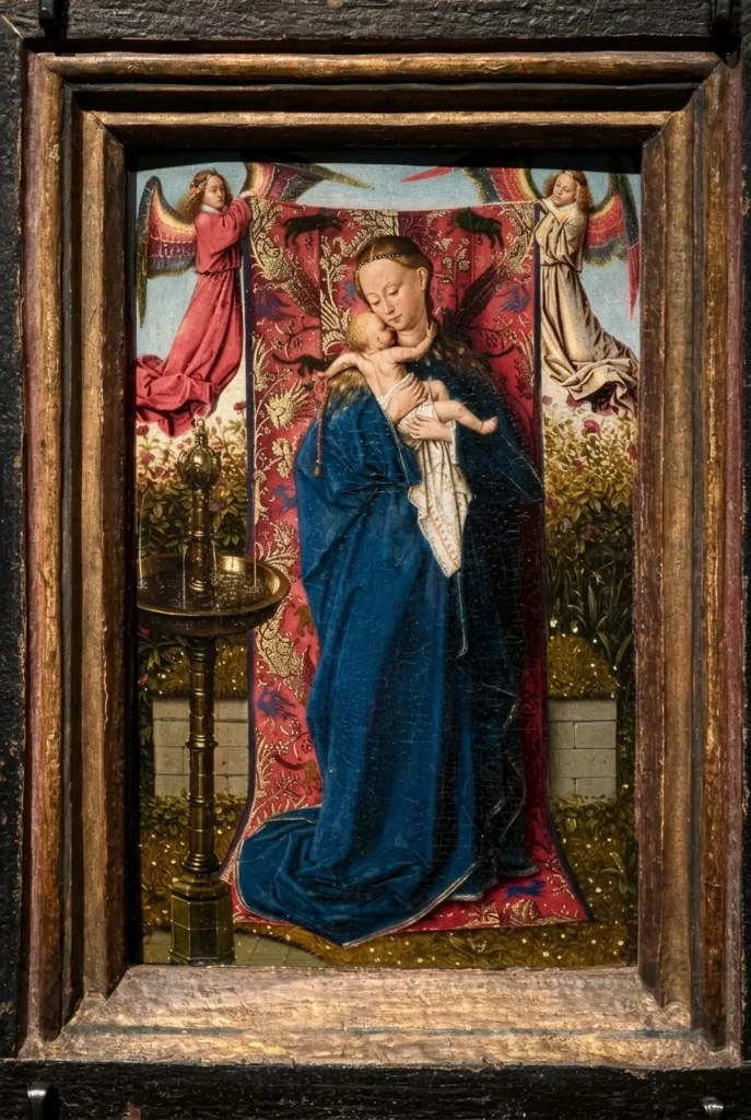 Van Eyck, Madonna at the Fountain, 1439
