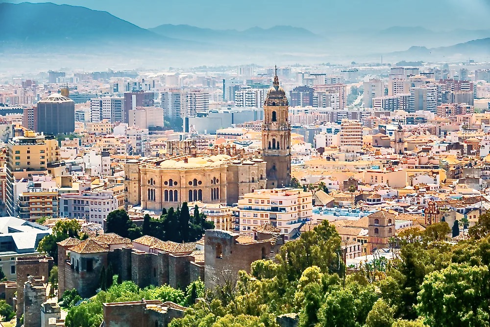 cityscape of Malaga