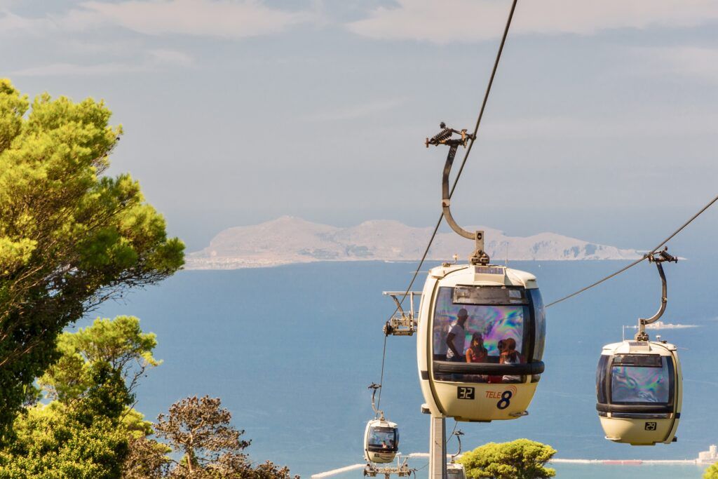 funicular from Trapani to Erice