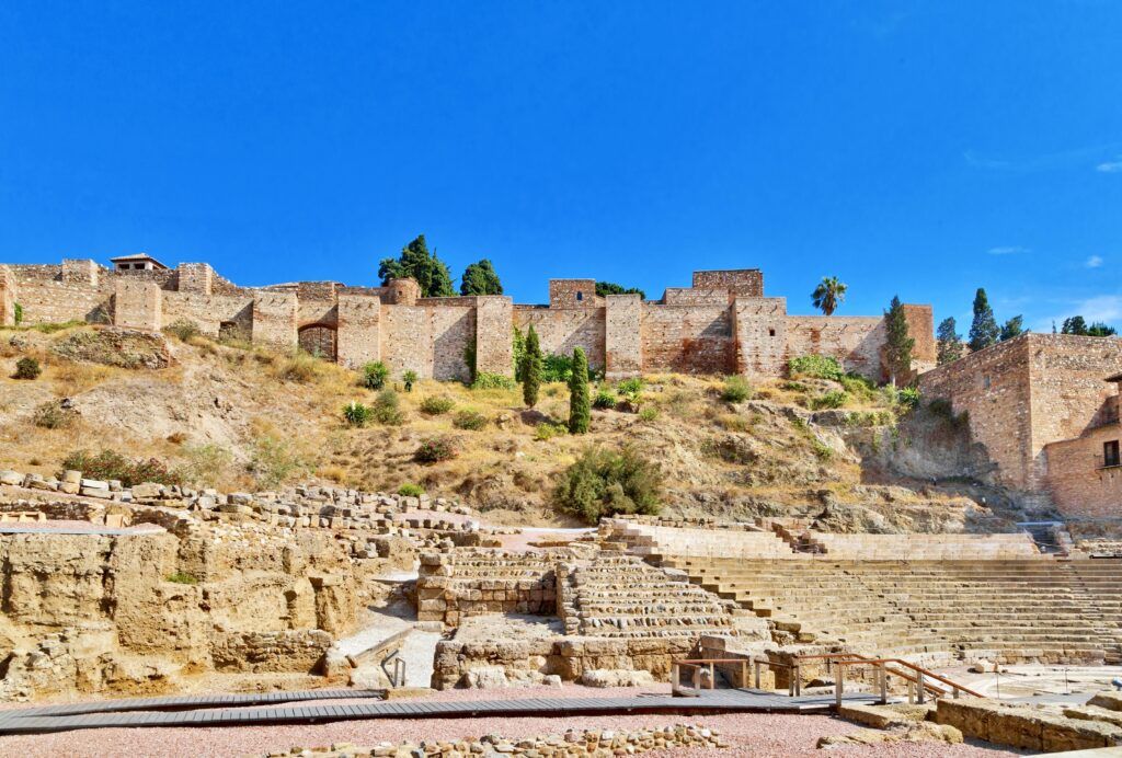 Roman theater and Alcazaba