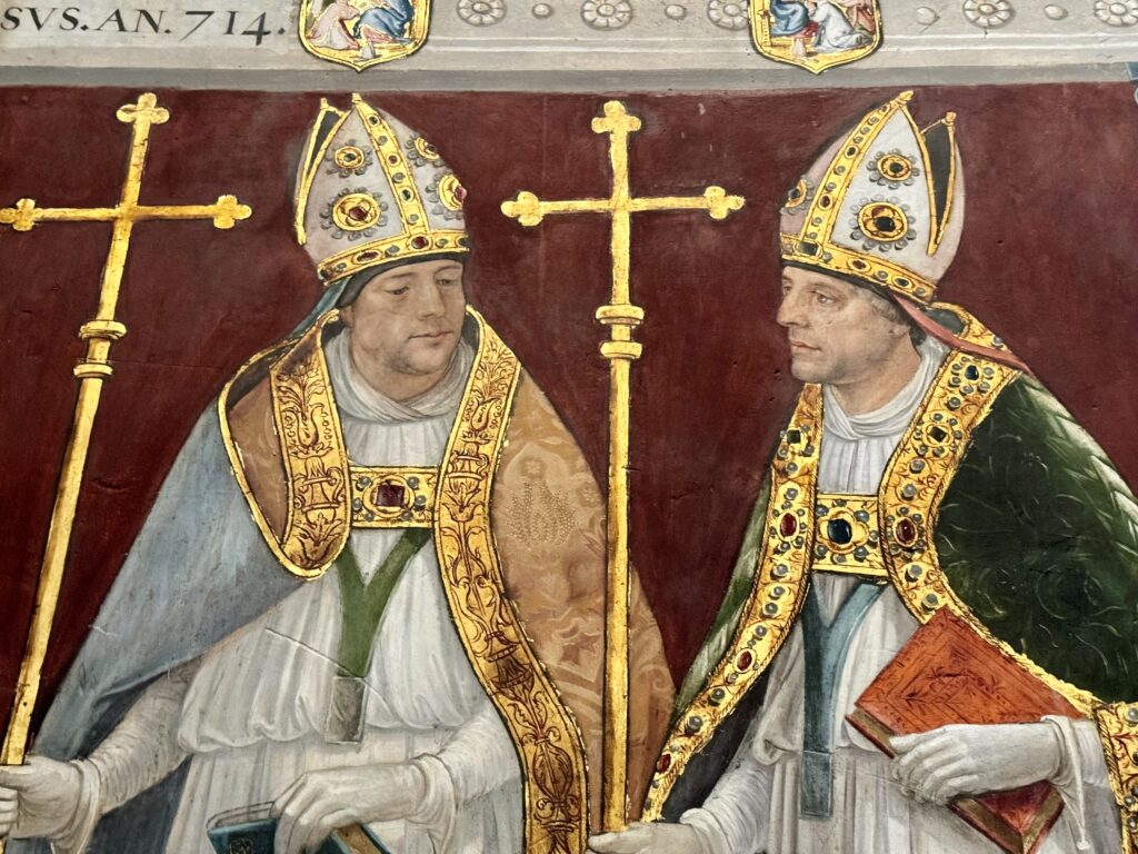 paintings in the Chapter House