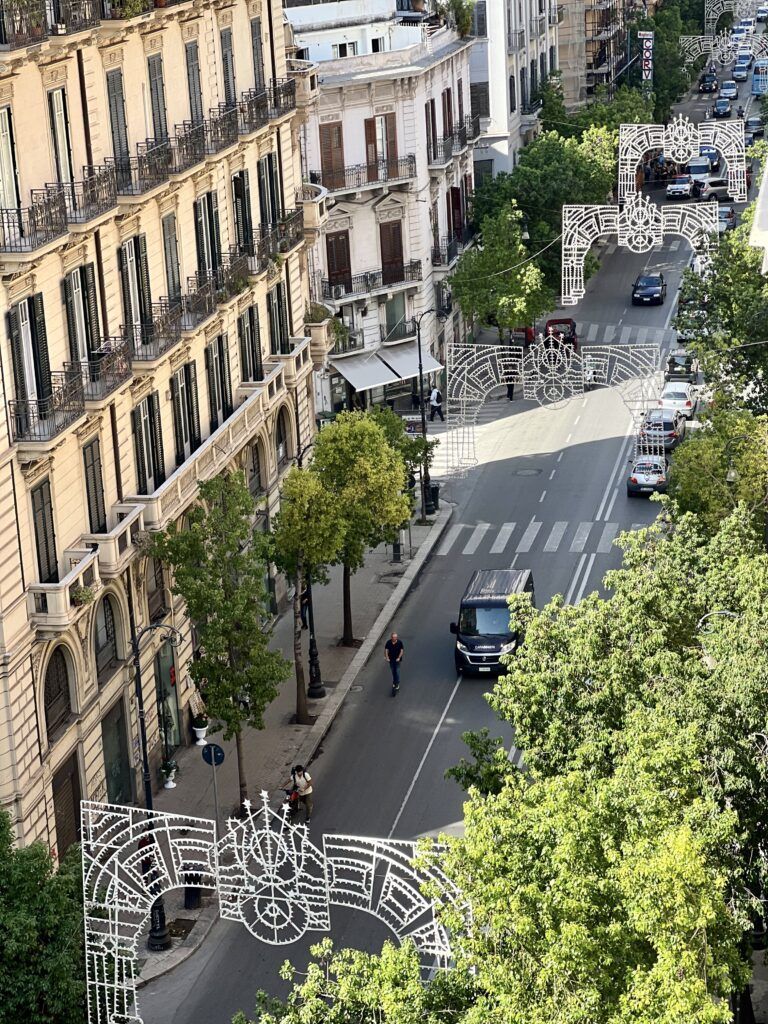 view from the Ambasciatori