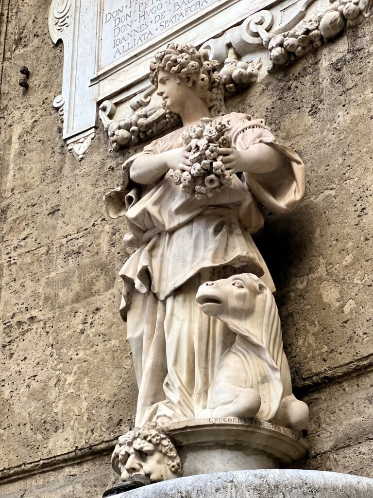 sculpture in Palermo Sicily