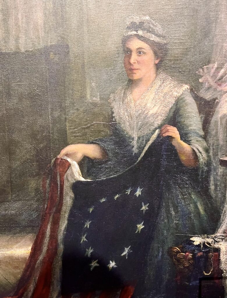 painting of Betsy Ross
