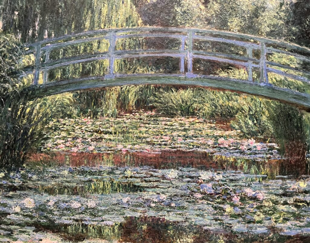 Monet, Japanese Footbridge, 1899