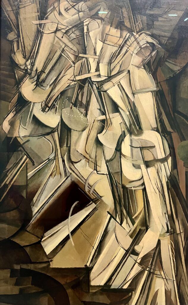 Duchamp, Nude Descending a Staircase, 1912