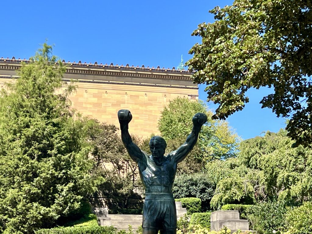 Rocky sculpture