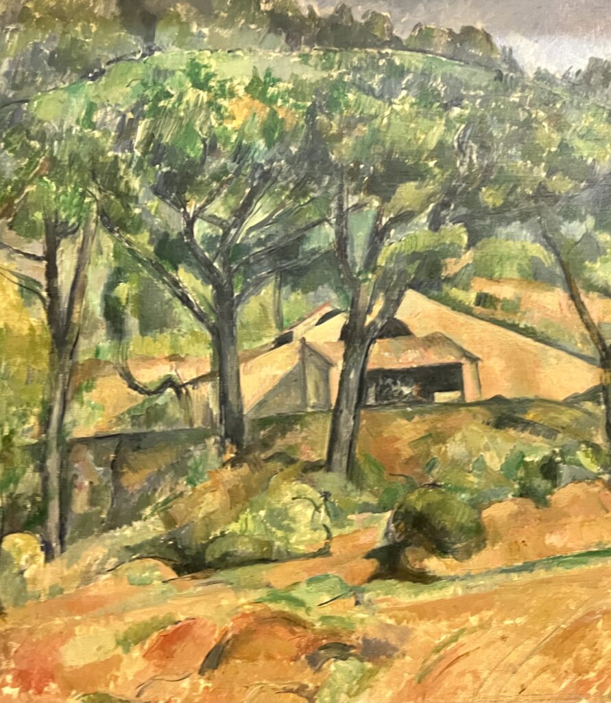 Cezanne landscape painting