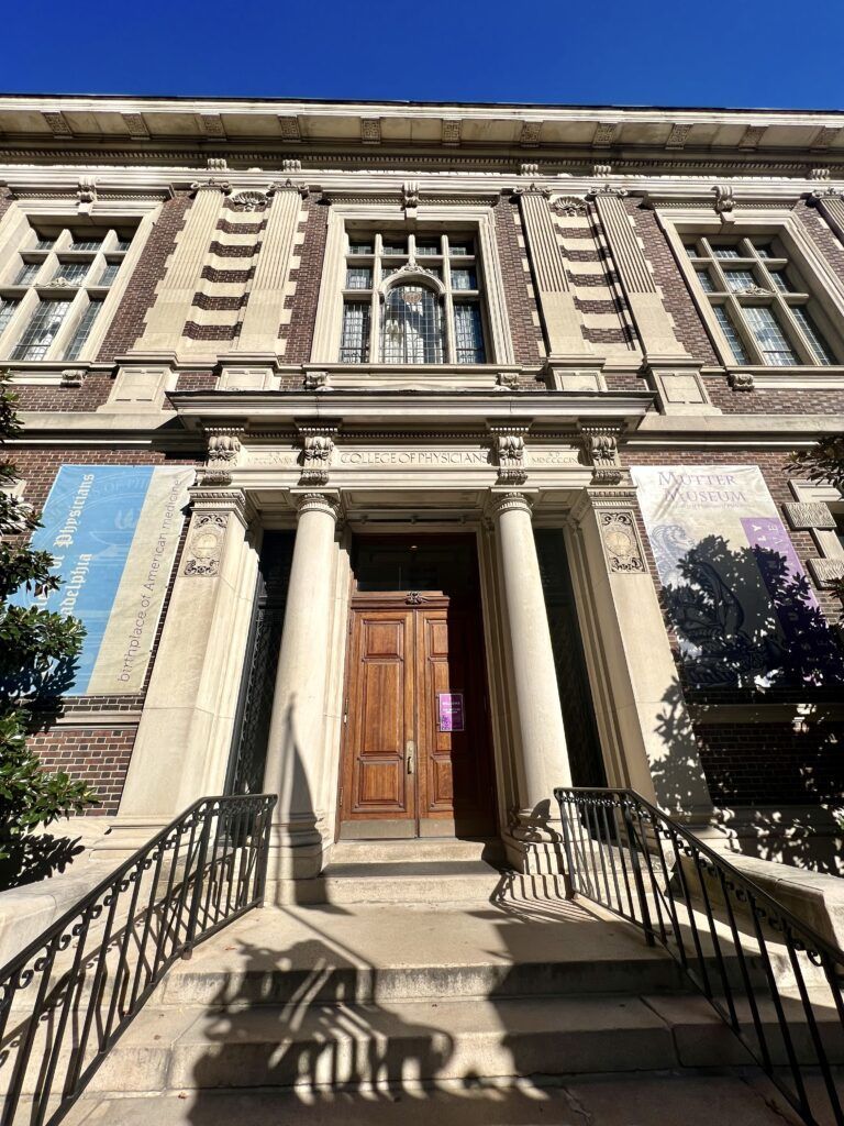 Mutter Museum entrance