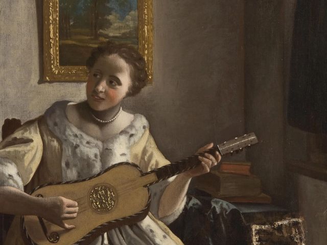 Lady with a Guitar, a possible Vermeer