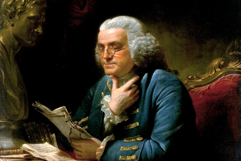 David Martin's Portrait of Benjamin Franklin