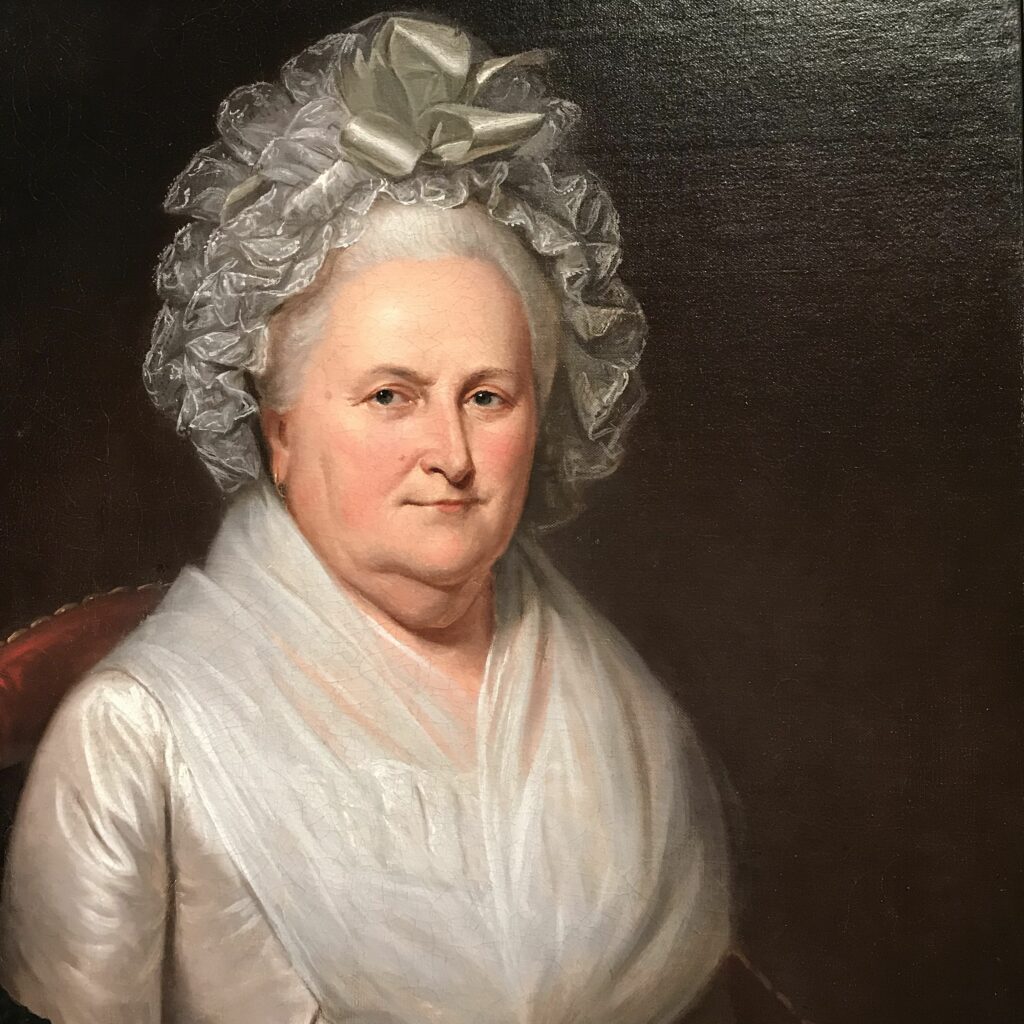 Charles Willson Peale, Martha Washington, 1772