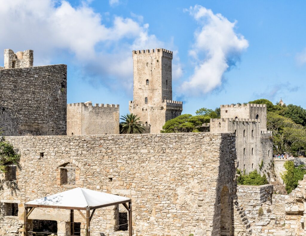 Venus Castle, a must see on a one day in Erice itinerary