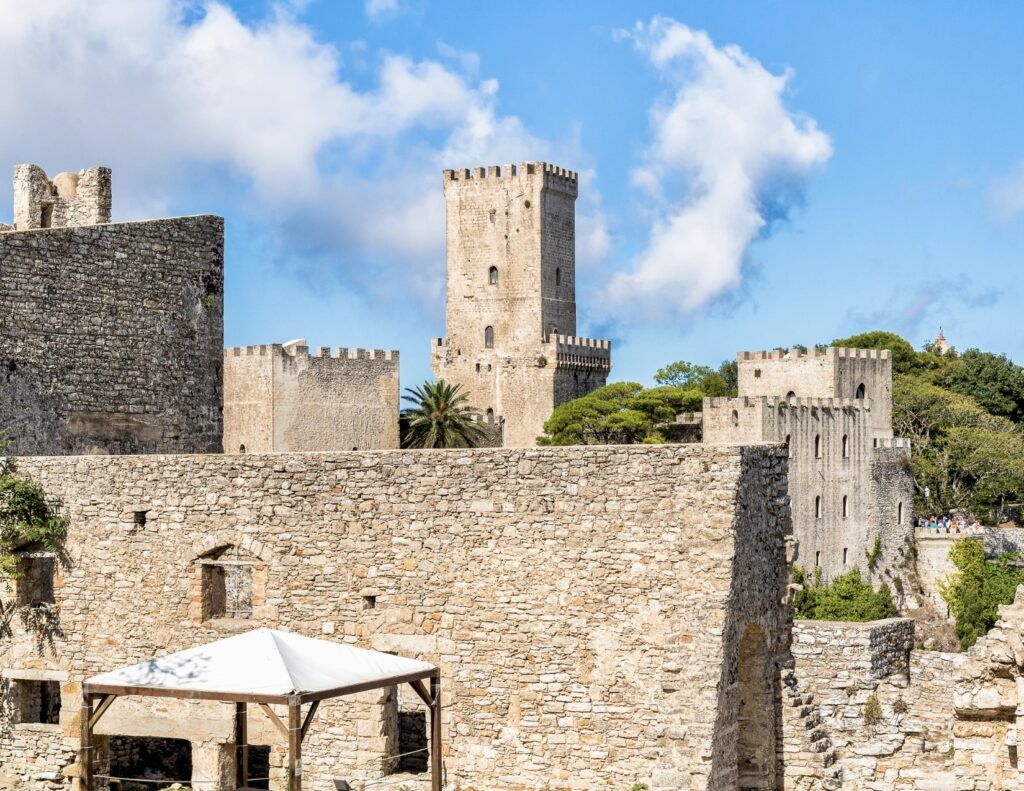 Venus Castle, a must see on a one day in Erice itinerary