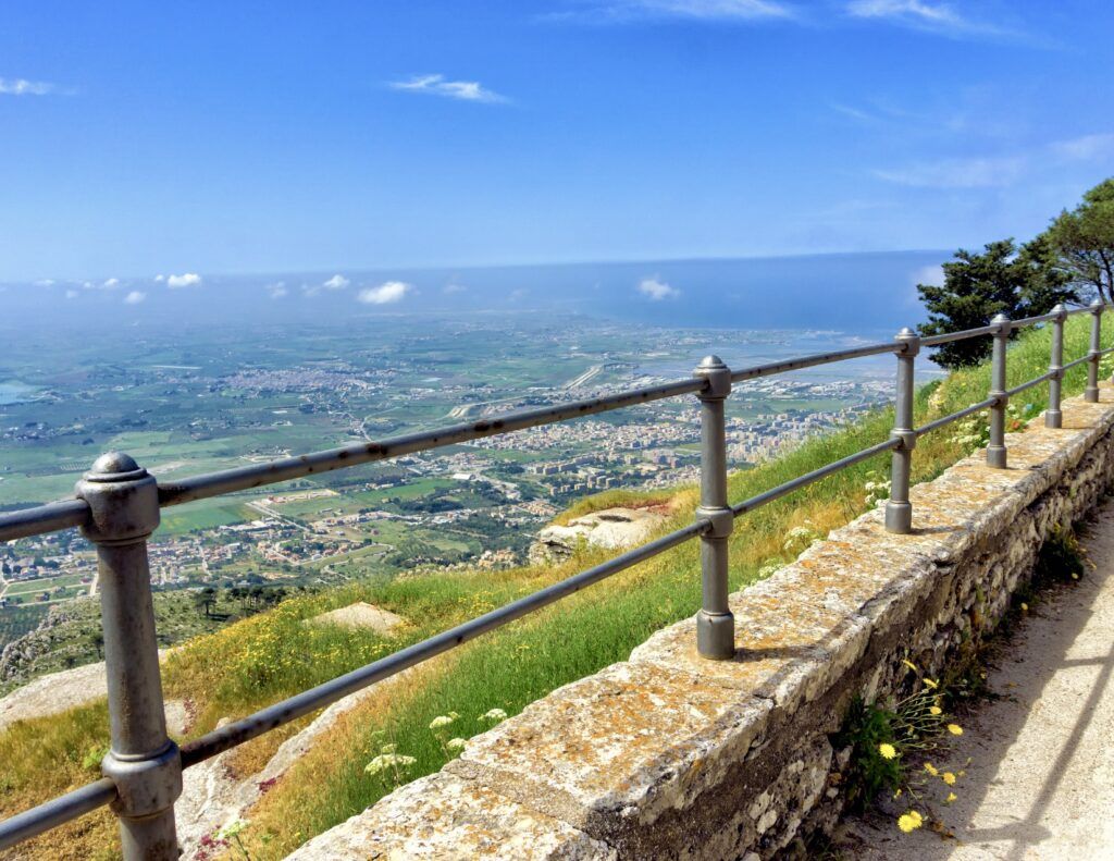 scenic views in Erice