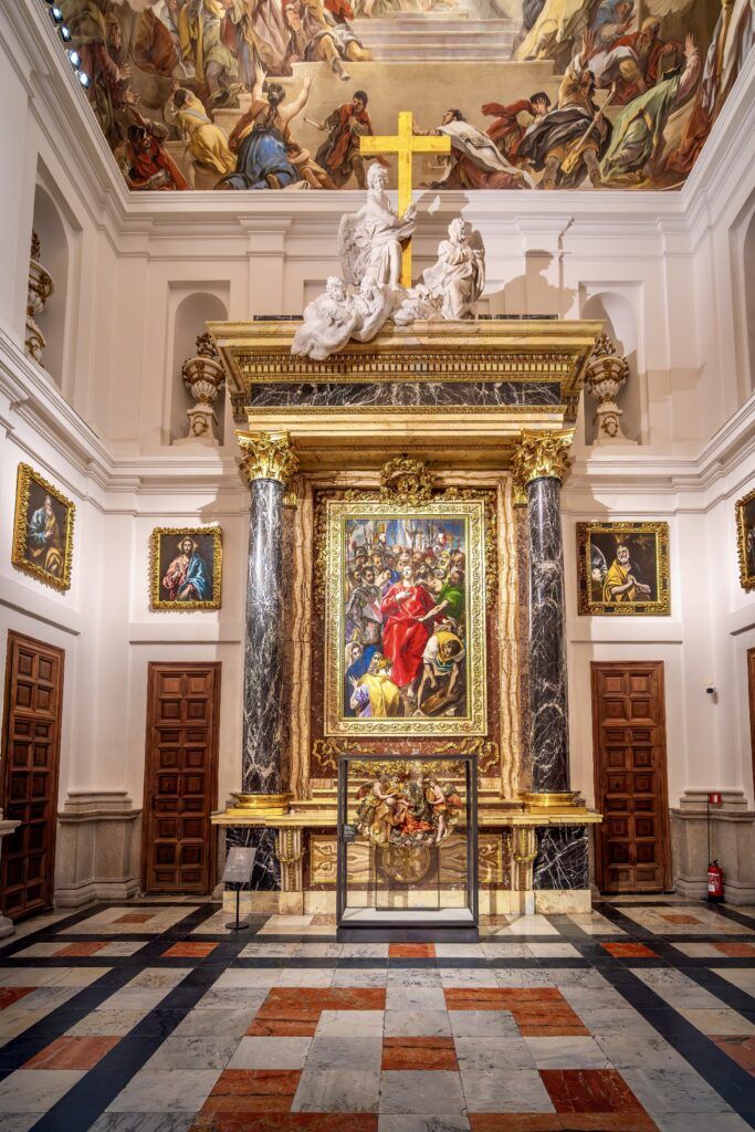 El Greco's The Disrobing of Christ painting