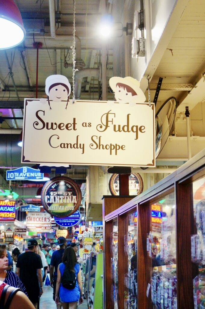 candy shop in Reading Terminal Market
