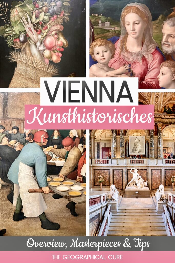 Pinterest pin for guide to the Kunsthistorisches Museum in Vienna