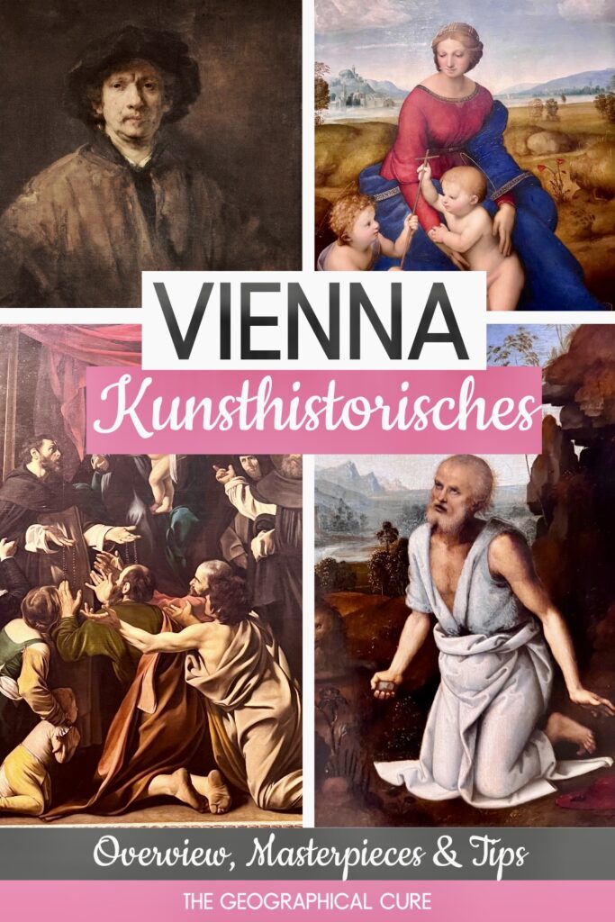 Pinterest pin for guide to the Kunsthistorisches Museum in Vienna