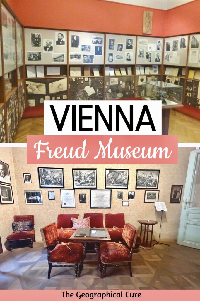 Pinterest pin for guide to the Freud Museum in Vienna
