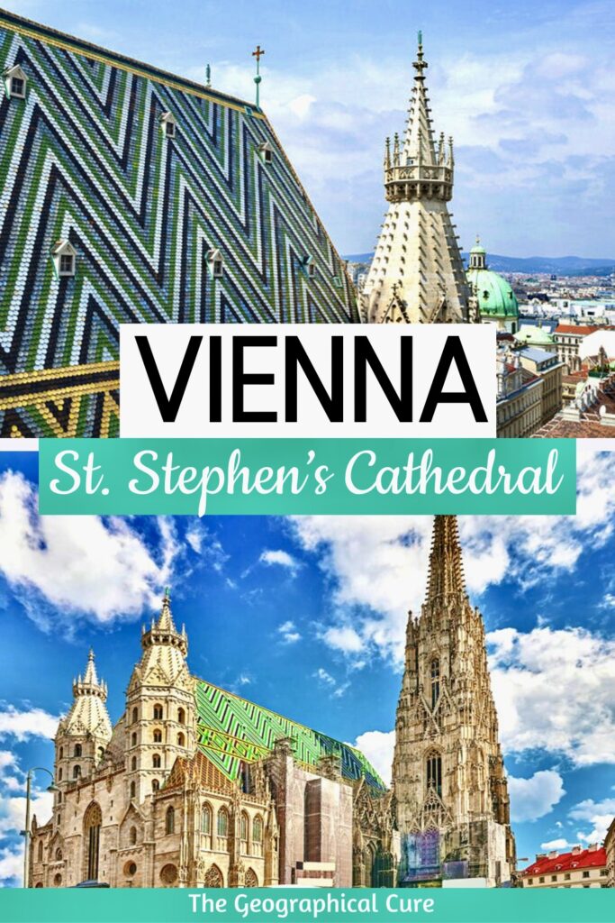 Pinterest pin for guide to St. Stephen's Cathedral